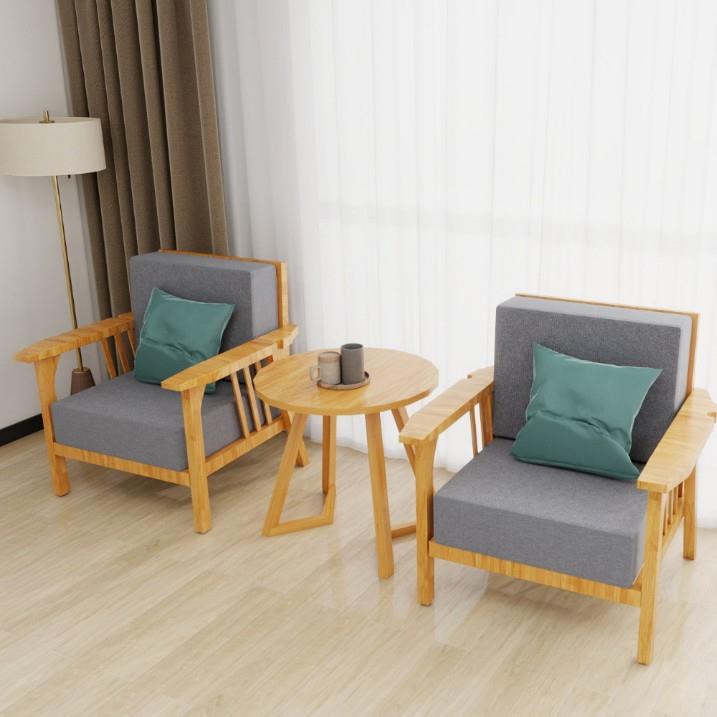 适务老化套全家具养老院S01养老服接待沙发椅休闲原木木风实沙发