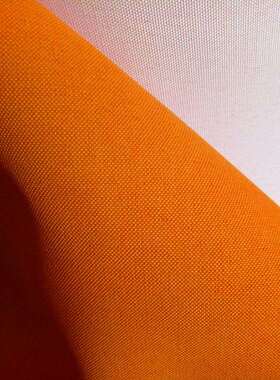 布感温触摸变色橙变黄全涤水8安感帆布光变色布遇变色夜光变色布