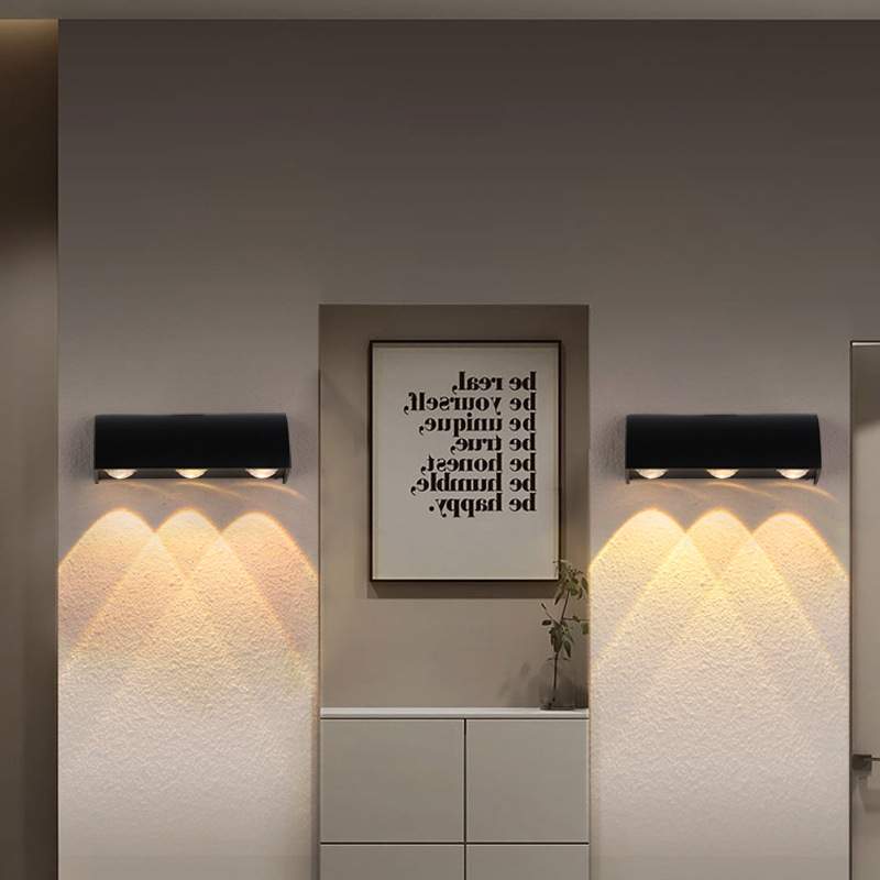 户外壁灯门牌灯led防水3头民宿壁挂轻奢玄关客厅过道别墅庭院创意