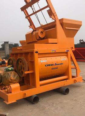 JS75010001500卧式搅拌机干粉砂浆搅凝机工JS750程拌站混土搅拌机