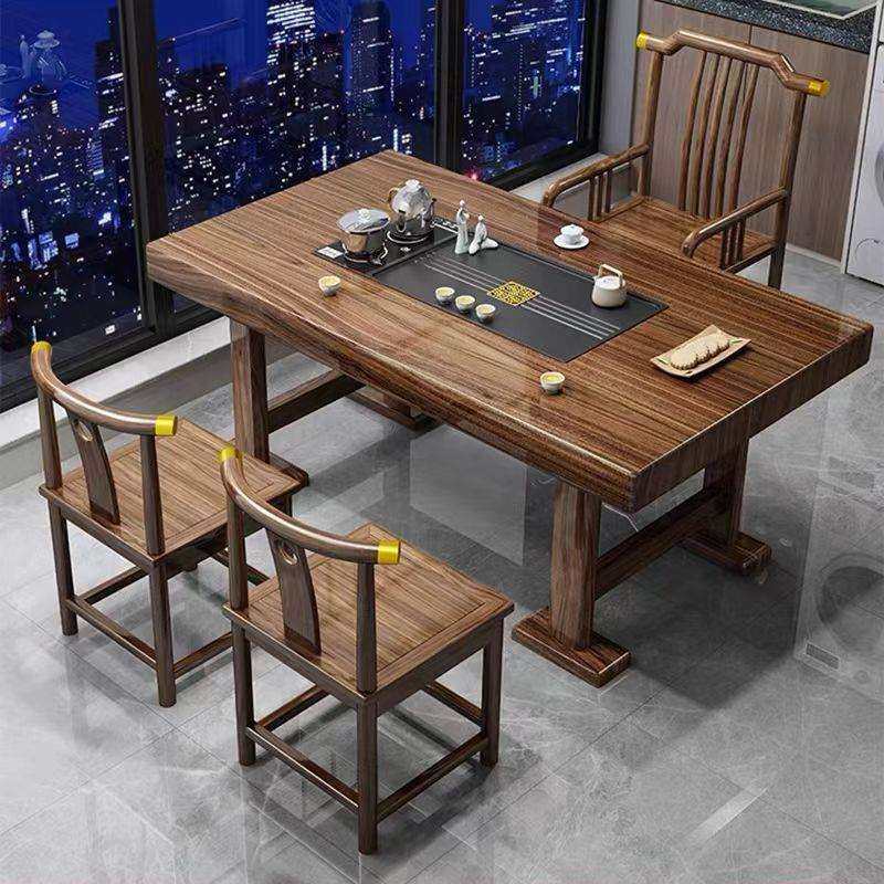 阳台木大板茶桌套椅组CHKHTjWZ合家用平实面款小户型茶桌茶一体一,鲜花速递/花卉仿真/绿植园艺,其它园艺用品,淘宝优惠券,粉丝福利购,淘宝优惠卷