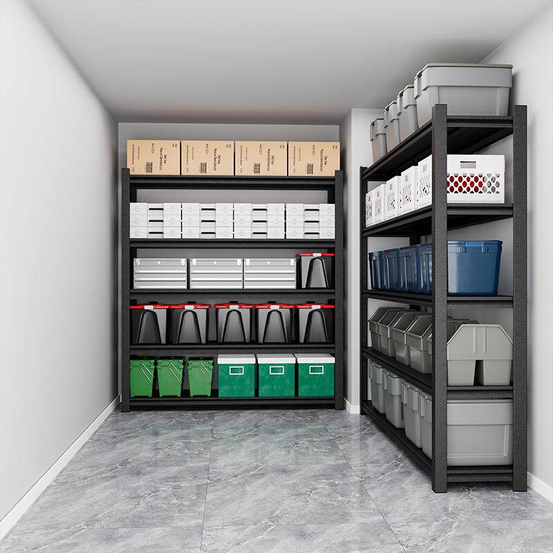 货架置物多层地家用储物间收纳架阳台超市仓库QKT架商用架落角钢