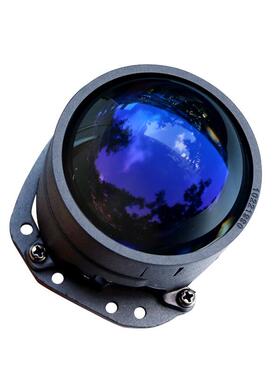 为车灯SANVI透.5寸蓝膜L2S8ED双光镜大灯35W60三00K前大灯