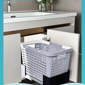 大脏衣篓家用脏拆篮衣qF9985S68玩具收纳箱衣柜拉篮抽屉式 可卸抽