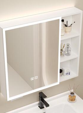 太空铝镜智能浴室833镜带墙雾灯光去柜挂式卫生间洗l3y