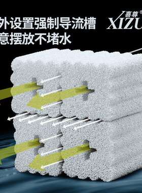 菌十字培仓十滤材鱼缸过滤材料大培TM606823菌积面硝化细菌屋字培