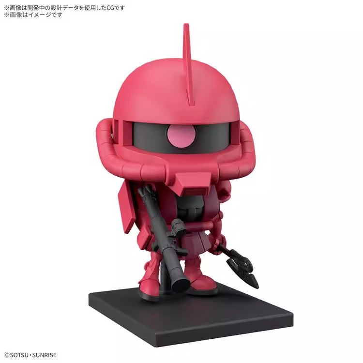机动高达战士系列日本Q版PVC红扎