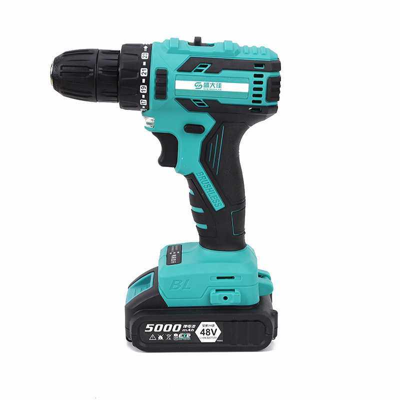 美国进口手电钻转家用手钻充电式工具锂电钻多功能无刷冲击钻电动