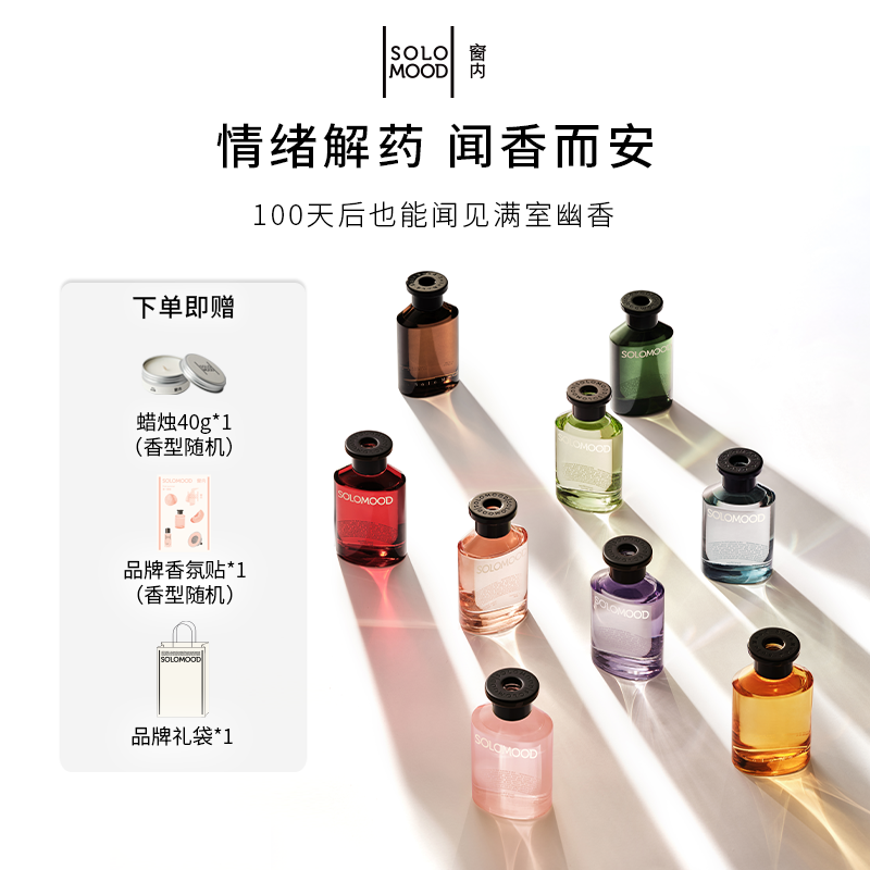 【节日礼物】窗内第一颗桃无火香薰室内持久香氛摆件节日送礼