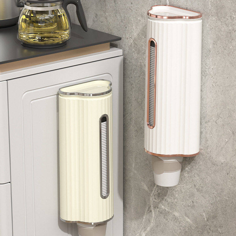 纸杯架取杯架放一次性水杯子收纳盒自动脱落神器饮水机置物架壁挂,家庭/个人清洁工具,杯架,淘宝优惠券,粉丝福利购,淘宝优惠卷