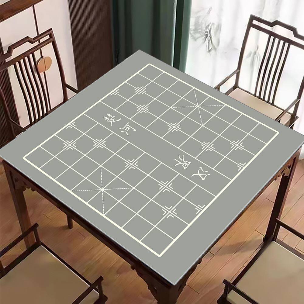 中国象棋桌垫象棋棋盘软布静音防滑手搓麻将桌布大号折叠打牌台布
