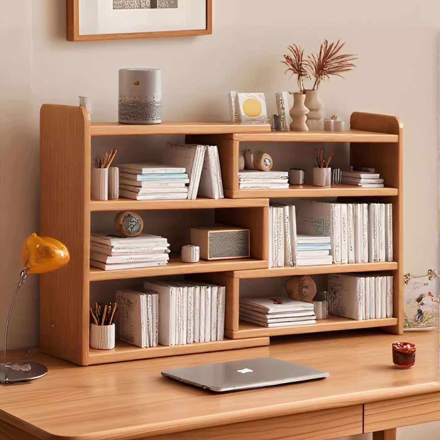 实木桌面书架台面SJ017519家用架纳可伸缩架子简约桌储物展示收架,鲜花速递/花卉仿真/绿植园艺,其它园艺用品,淘宝优惠券,粉丝福利购,淘宝优惠卷