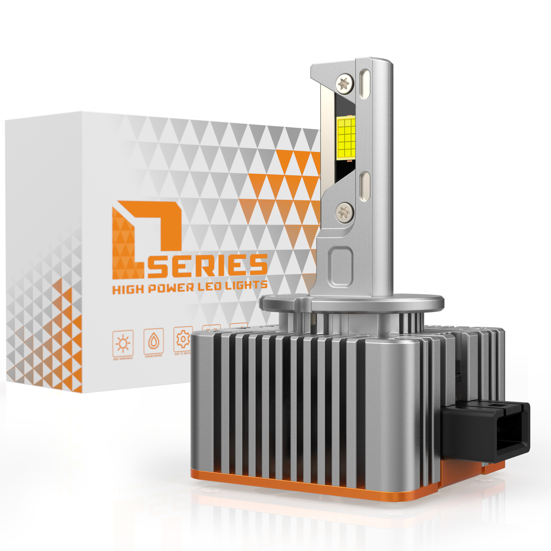 沃尔沃C30 70 S40 60 80 V40 60 XC60 90氙气灯泡改装LED大灯超亮