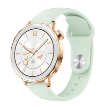 适用OPPO Watch X2 Mini硅胶表带女款小金表运动OPPO WatchX/4Pro腕带华为GT4 41mm夏季防水GT5pro高级时尚