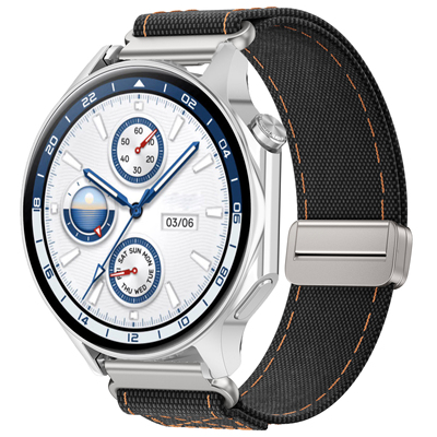 适用于新款oppowatch X2/X牛仔表带OPPO智能手表4pro磁吸一加oneplus2腕带3pro/watch3/2/1高级vivo5替换腕带