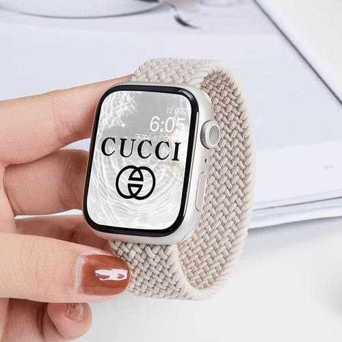 适用红米watch5表带redmiwatch6手表带redmi4腕带智能小米手环9Pro编织8pro单圈夏季五代运动男生替换女配件