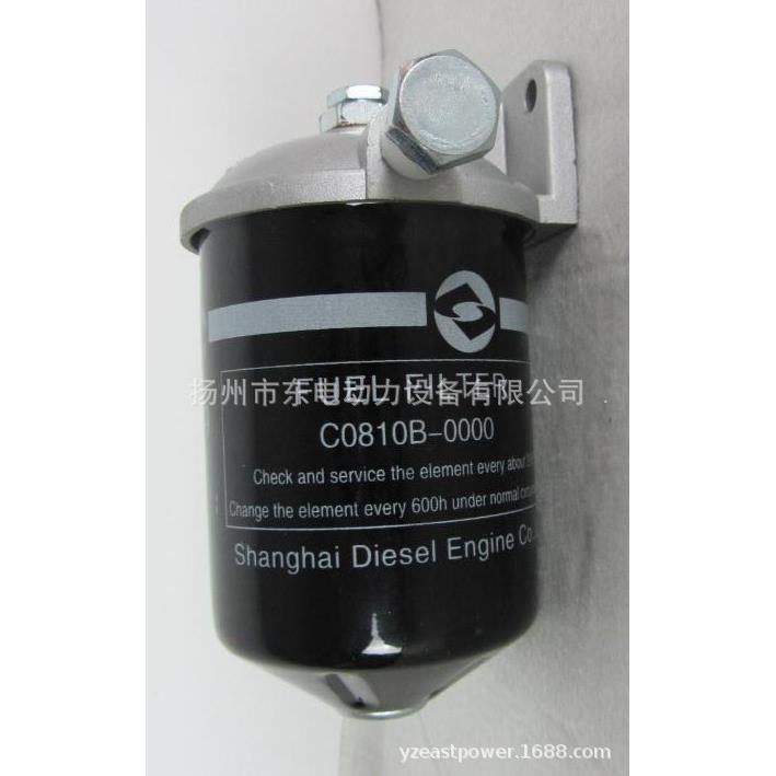 6135 G128柴油发电机组燃油滤清器总成C0810B-0000柴油滤芯柴油格