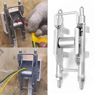 电工穿线器 修工具 电工单人拉线神器 线盒电箱通用带滑轮拉线器装