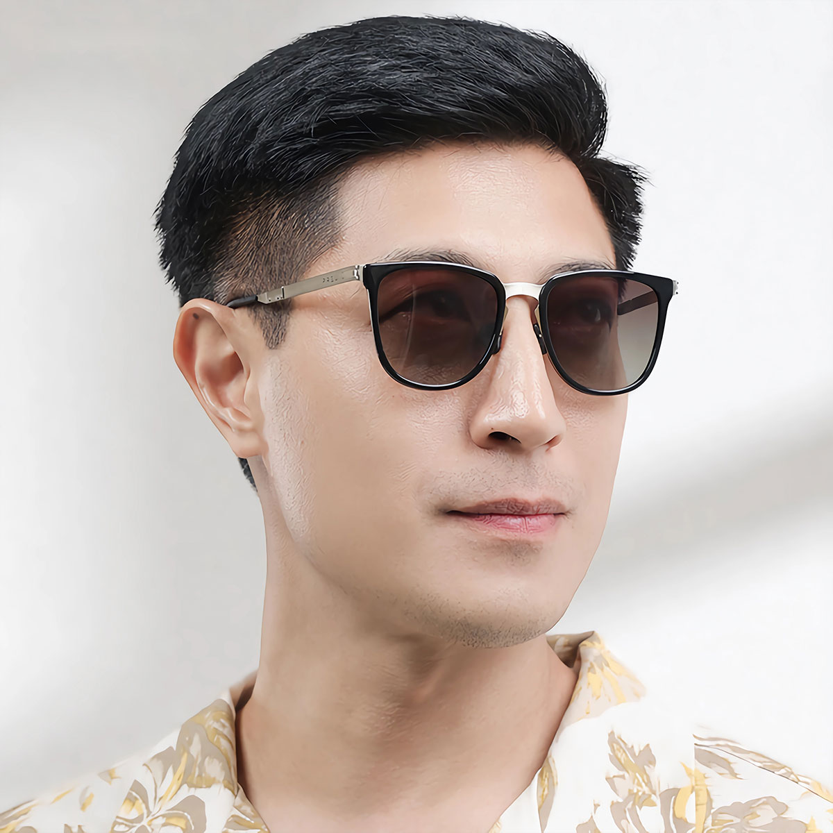 PREU偏光镜圆框轻巧通用轻薄郊游