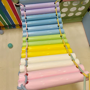 架子边边国产quadro攀爬架彩虹桥亮面管14根攀爬架周边软装配件