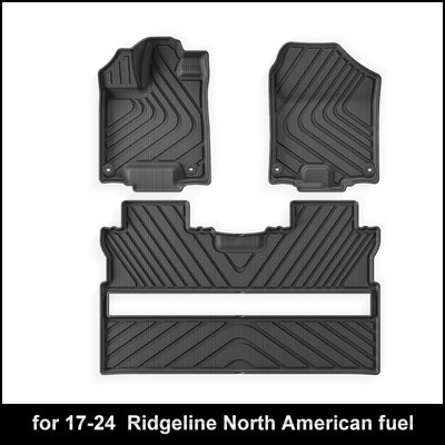 适用于17-24款本田山脊线Ridgeline汽车脚垫专车专用TPE脚垫跨境