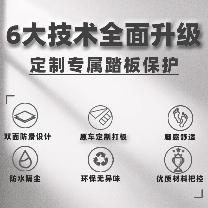 绿源液冷Z/D-S70脚垫电动车专用橡胶脚踩垫加厚脚踏板垫改装配件