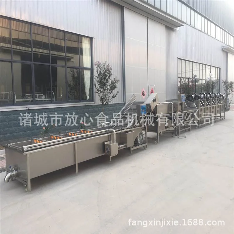 菠菜清洗机 全自动气泡清洗机加高压喷淋 蔬菜自动清洗机厂家