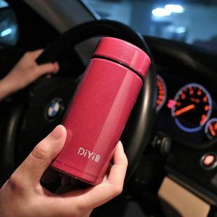 小号小型迷你保温杯200ml细款 小巧细长150简约 小容量男女便携时尚