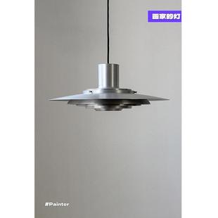 高端丹麦P376餐厅枝形吊灯斯堪 饰餐 纳维亚现代中世纪设计飞碟装