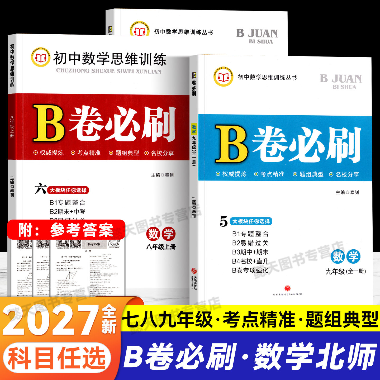 B卷必刷数学北师七八九年级