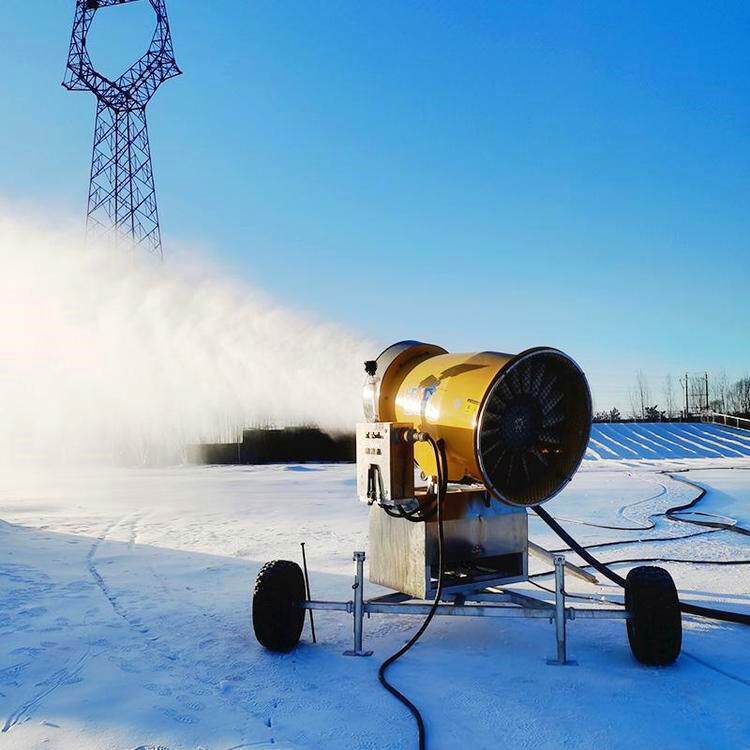 成德 滑雪场移动造雪机器 飘雪机 下雪机 上下调节人工造雪机