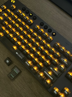 PBT材质适用于罗技G913TKLG913G815G915TKL防滑耐磨游戏键盘键帽