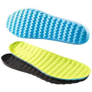 水波纹 运动鞋垫夏季减震弹性透气专用PU运动鞋超软加厚椰子鞋垫
