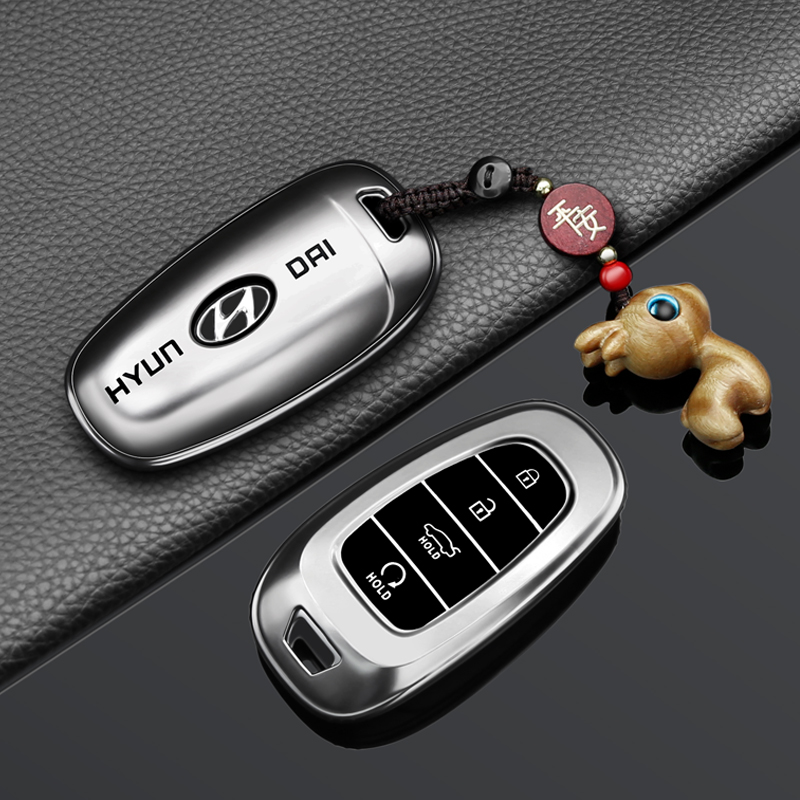 2023款途g胜L钥匙套21/22款北京现代新途胜汽车锁匙包保护壳扣男