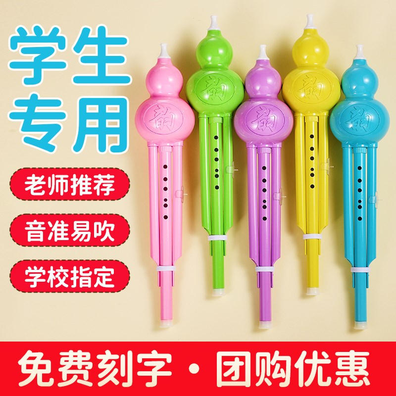 葫芦丝小学生专用儿童C调降B调/小D调专业演O奏型防摔胡芦丝初学