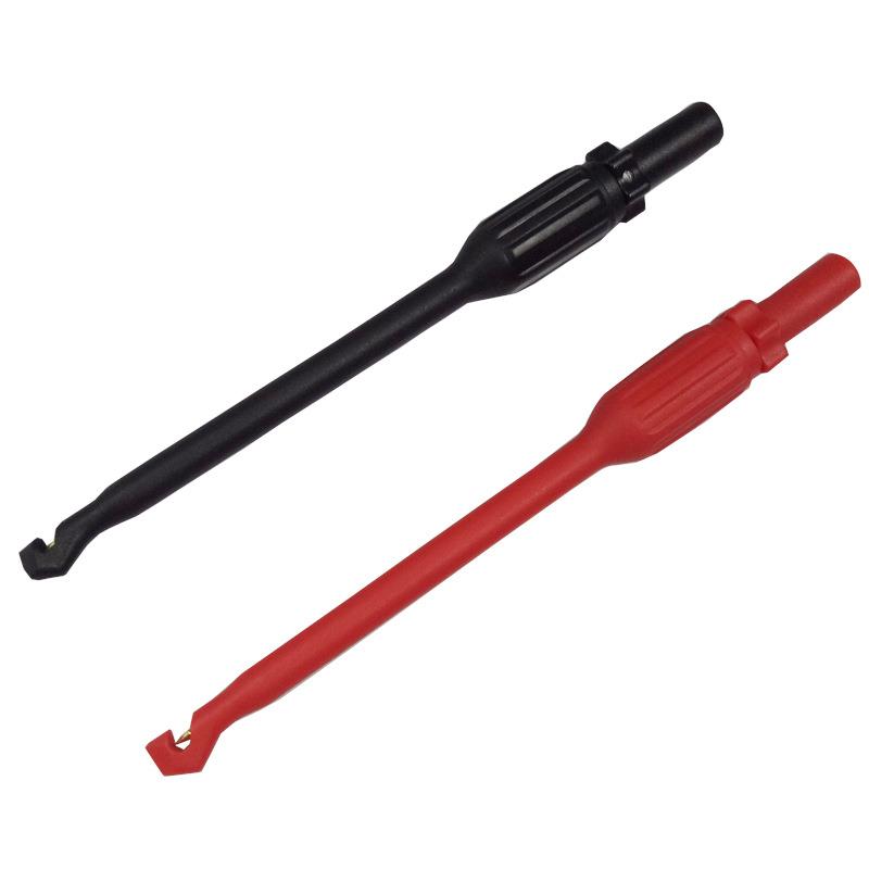 厂家直销万用表表笔4mm香蕉插孔无损免破线钢针汽修线路检测探针