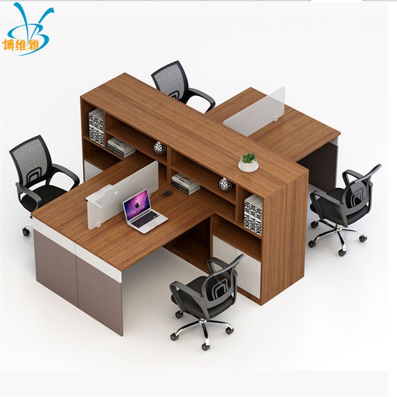 职员办公家具 板式时尚员工位职员桌椅 简约现代 工作位屏风位