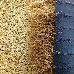 人工黄茅草屋顶防晒塑料假草农家乐景区凉亭别墅屋檐装饰仿真草皮