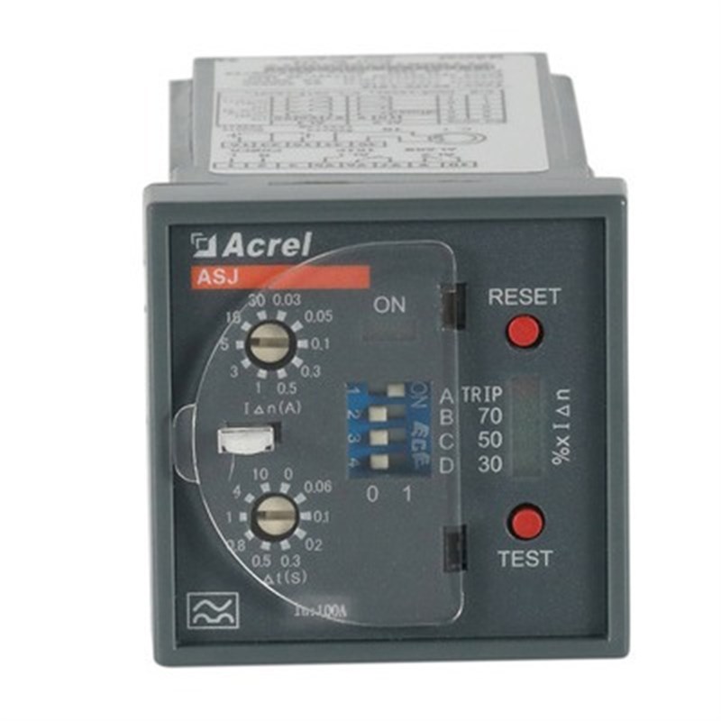 安科瑞ASJ20-LD1C智能剩余电流动作继电器接地故障保护远程复位