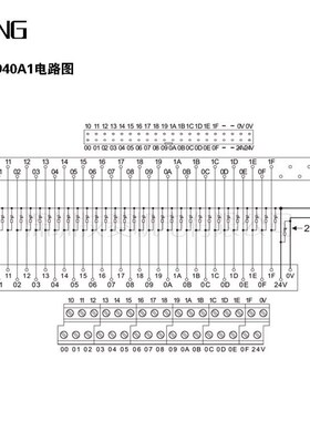 技菱机电DD40A1/DD40A1-P 32位直流转换端子台大量现货