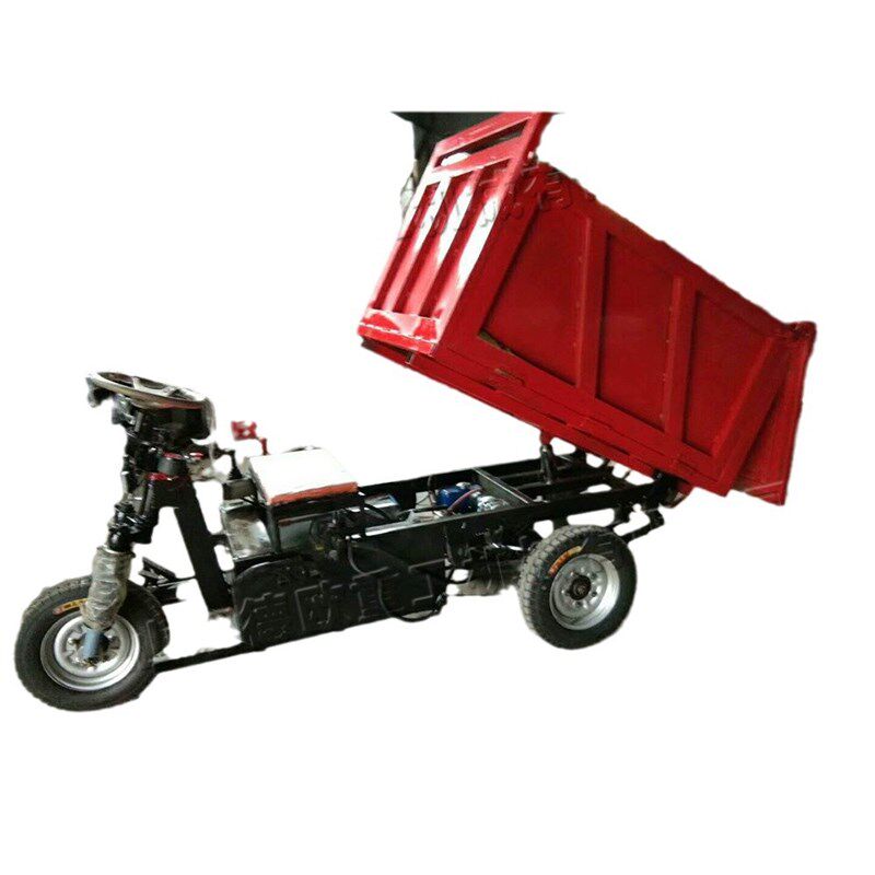 农用粮食货物运输车 家用代步柴油三轮车 小型建筑工地自卸翻斗车