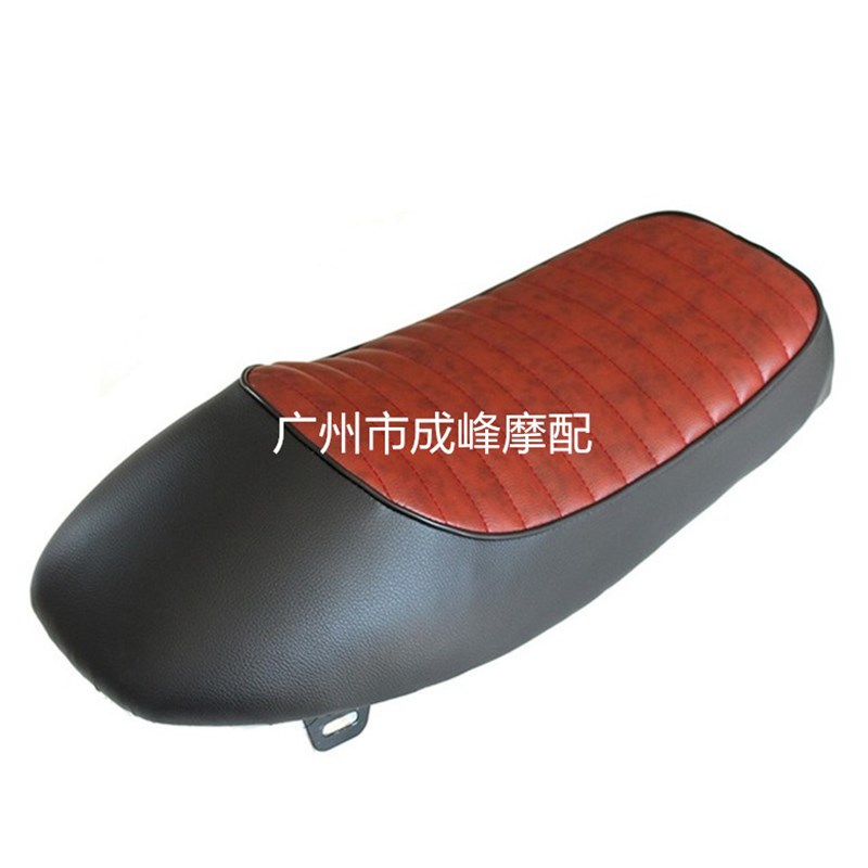 复古改装CG125摩托车座垫 驼峰坐垫 鞍座座包 53cm短版 cafe改装