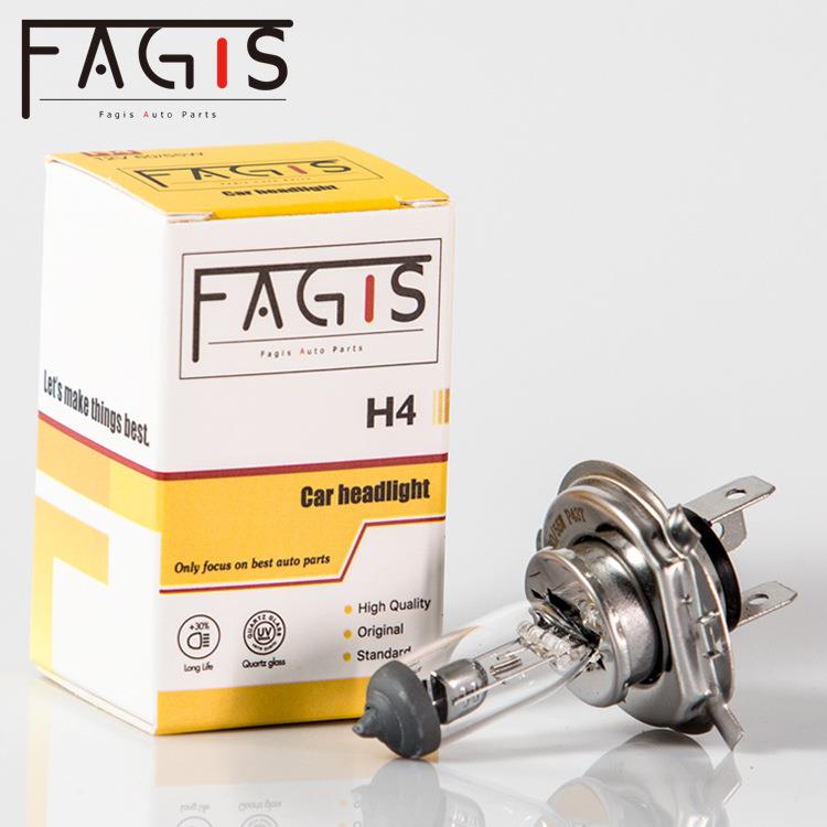 H4 12V 60/55W P43T 汽车前大灯 远近光卤素灯泡