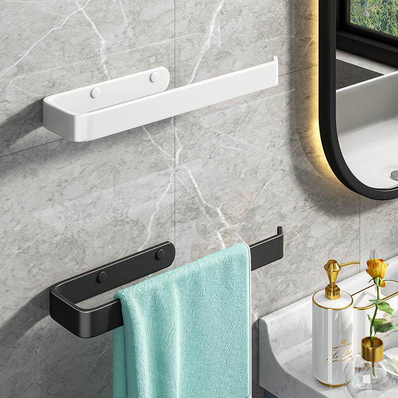 创意厨房纸巾挂架 吸油纸保鲜膜收纳架橱柜壁挂免打孔厨房卷纸架