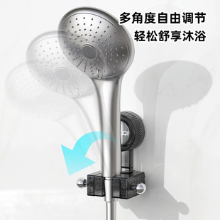 吸盘花洒支架家用免打孔可移动莲蓬头浴室支架浴室卫生间淋浴支架