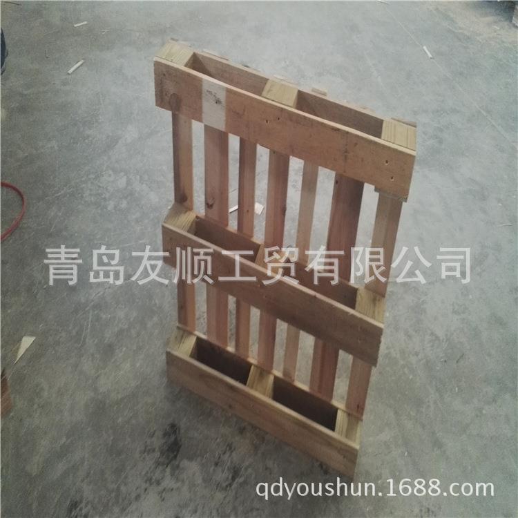 加厚青岛木托盘木箱批量生产托盘实木托盘厂家欧规熏蒸实木架