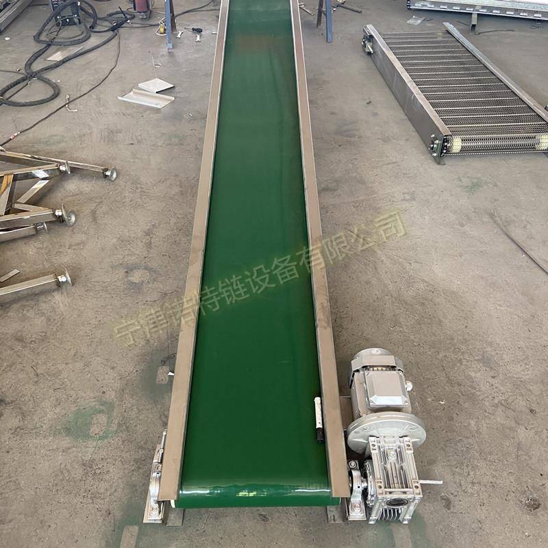 厂家直供皮带输送机食品级白色皮带输送机物流分拣线皮带传送机