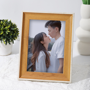 复古相框摆台高级感6六7挂墙8八10寸A4像框画框照片框架5加洗照片