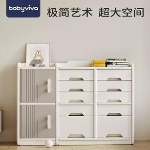 babyviva儿童玩具收纳架多层家用宝宝置物架简易分类整理箱储物柜