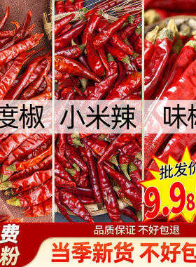 特辣干辣椒变态辣印度魔鬼椒S17特香四川小米辣小米椒商用批发